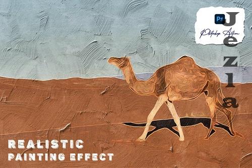 Realistic Painting Photo Effect Action