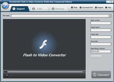 ThunderSoft Flash to Video Converter 4.8.0