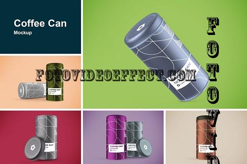 Coffee Can Mockup - 7018003