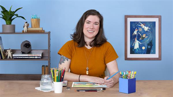 Domestika - Experimental Techniques through Children's Illustration