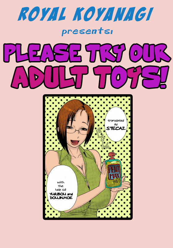 [Koyanagi Royal] Meshimase! Adult Toys | Please Try Our Adult Toys Hentai Comic