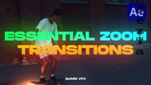 Videohive - Essential Zoom Transitions for After Effects - 37017824