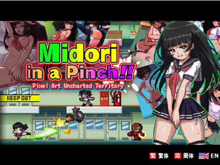Pinkgold - Midori in a Pinch!! - Pixel Art Uncharted Territory Final Multilingual + Save