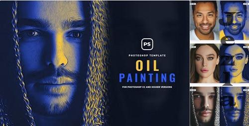Oil Painting Effect Action Photoshop