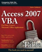 Access™ 2007 VBA Bible (9780470047026)