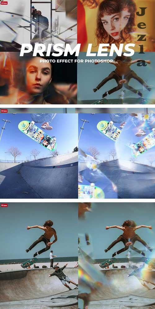 Prism Lens Photoshop Effect - 7119648