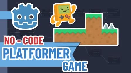 Learn Godot Visual Scripting by creating a 2d Platformer Game