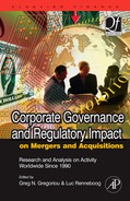 Corporate Governance and Regulatory Impact on Mergers and Acquisitions (9780123741424)