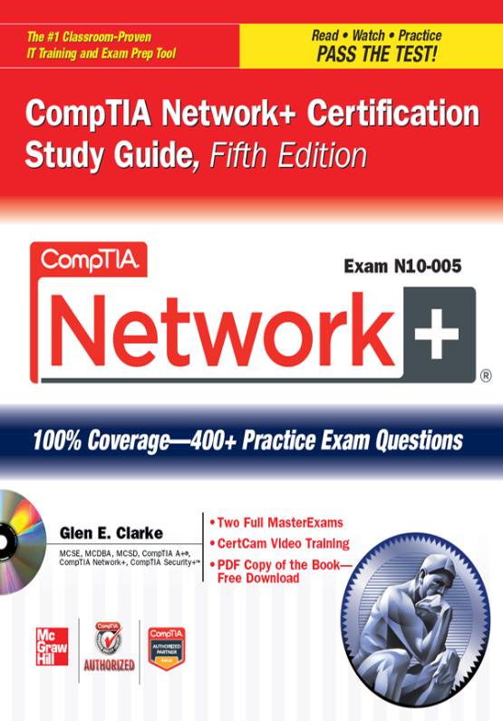CompTIA Network  Certification Study Guide 5th Edition (Exam N10-005) (9780071789158)