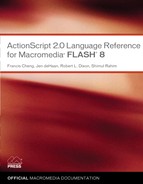 ActionScript 2 0 Language Reference for Macromedia® Flash® 8 (0321384040)