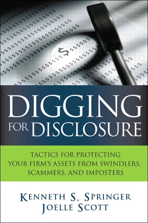 Digging for Disclosure (9780132564656)