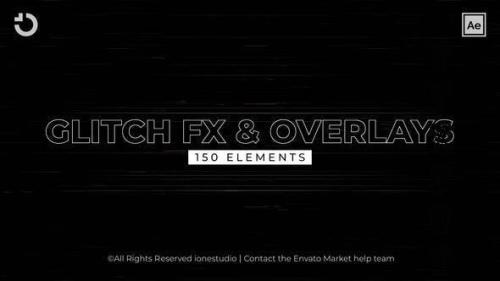 Videohive - 150+ Glitch FX&Overlays - 37061345