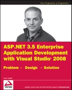 ASP NET 3 5 Enterprise Application Development with Visual Studio® 2008 (9780470396865)