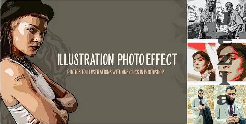 Illustration Photo Effect for Photoshop