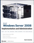 Microsoft® Windows Server® 2008 (9780470174593)