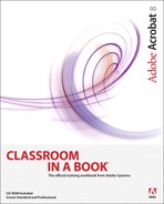 Adobe Acrobat 8 Classroom in a Book (0321470850)