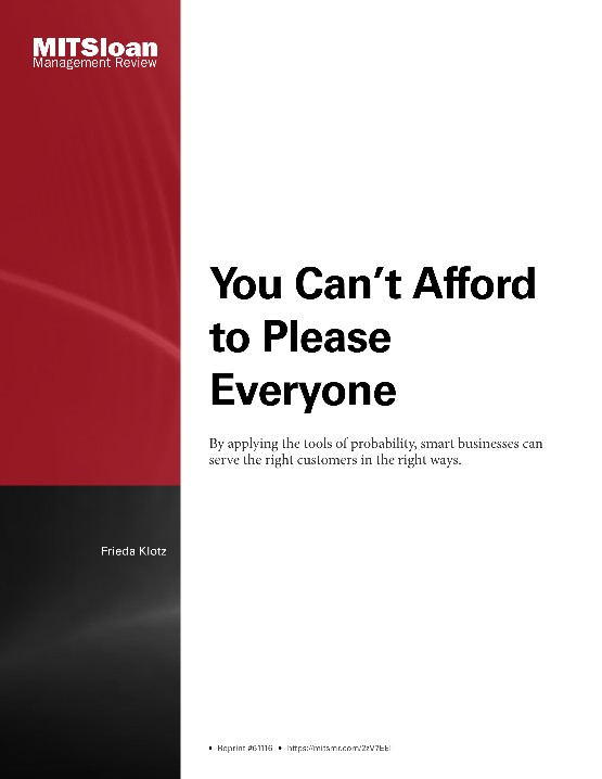 You Can t Afford to Please Everyone (53863MIT61116)