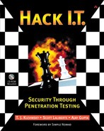 Hack I T Security Through Penetration Testing (0201719568) Hack I T Security Through Penetration Testing (0201719568)
