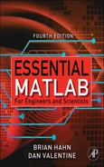 Essential MATLAB for Engineers and Scientists Fourth Edition (9780123748836)