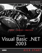Microsoft® Visual Basic®  NET 2003 Kick Start (0672325497)