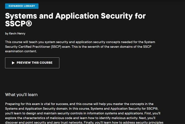 Kevin Henry – Systems and Application Security for SSCP®