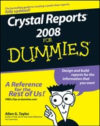 Crystal Reports® 2008 For Dummies® (9780470290774)