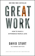 Great Work How to Make a Difference People Love (9780071818353)
