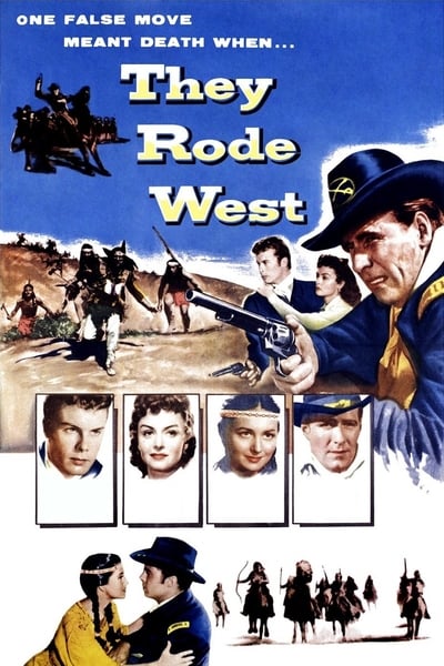 They Rode West 1954 720p WEBRip x264 AAC 