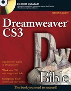 Dreamweaver® CS3 Bible (9780470122143)