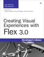 Creating Visual Experiences with Flex 3 0 (9780321591098)