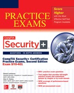 CompTIA Security  Certification Practice Exams Second Edition (Exam SY0-401) (9780071833448)