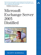 Microsoft Exchange Server 2003 Distilled (032124592X)