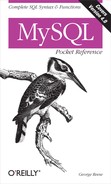 MySQL Pocket Reference (059600446X)