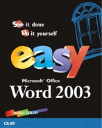 Easy Microsoft® Office Word 2003 (0789729652)
