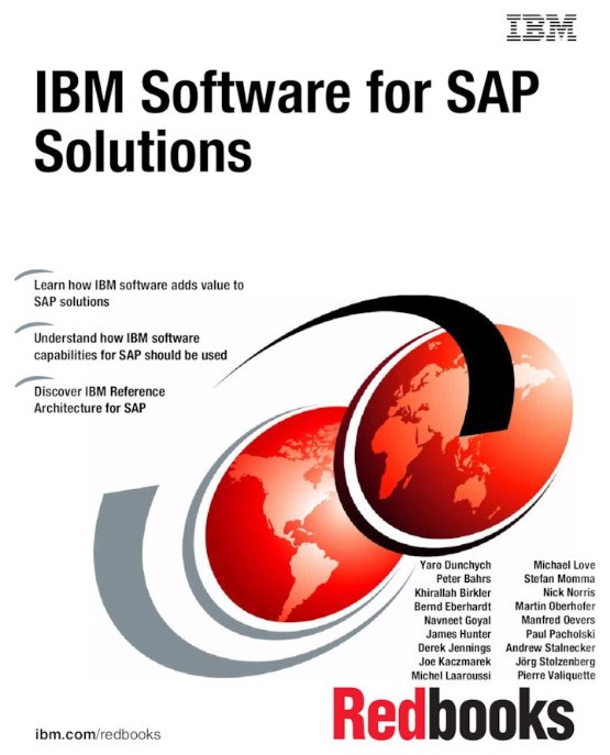 IBM Software for SAP Solutions (0738440086) IBM Software for SAP Solutions (0738440086)
