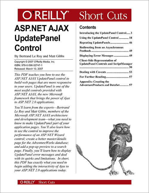 ASP NET AJAX UpdatePanel Control (0596527470)