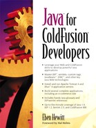Java™ for ColdFusion® Developers (0130461806) Java™ for ColdFusion® Developers (0130461806)