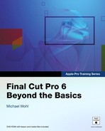 Apple Pro Training Series Final Cut Pro 6 (9780321579645)