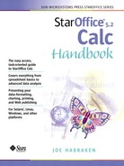 StarOffice™ 5 2 Calc Handbook (013029389X)