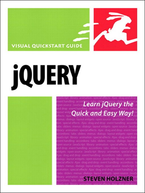 jQuery Visual QuickStart Guide (9780321679673)