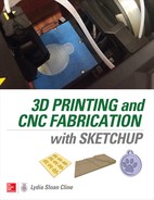 3D Printing and CNC Fabrication with SketchUp (9780071843102)