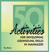 50 Activities for Developing Counseling Skills in Managers (9780874251838)
