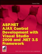 ASP NET AJAX Control Development with Visual Studio 2008 and  NET 3 5 Framework (9781118035382)
