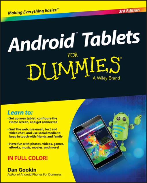 Android Tablets For Dummies 3rd Edition (9781119126027)