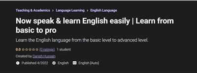 Now speak & learn English easily | Learn from basic to pro