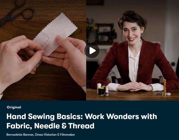 Hand Sewing Basics: Work Wonders with Fabric, Needle & Thread