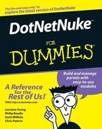 Dotnetnuke™ For Dummies® (9780471798439)