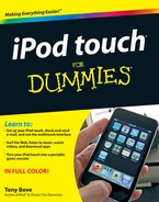 iPod touch® for Dummies® (9780470505304)
