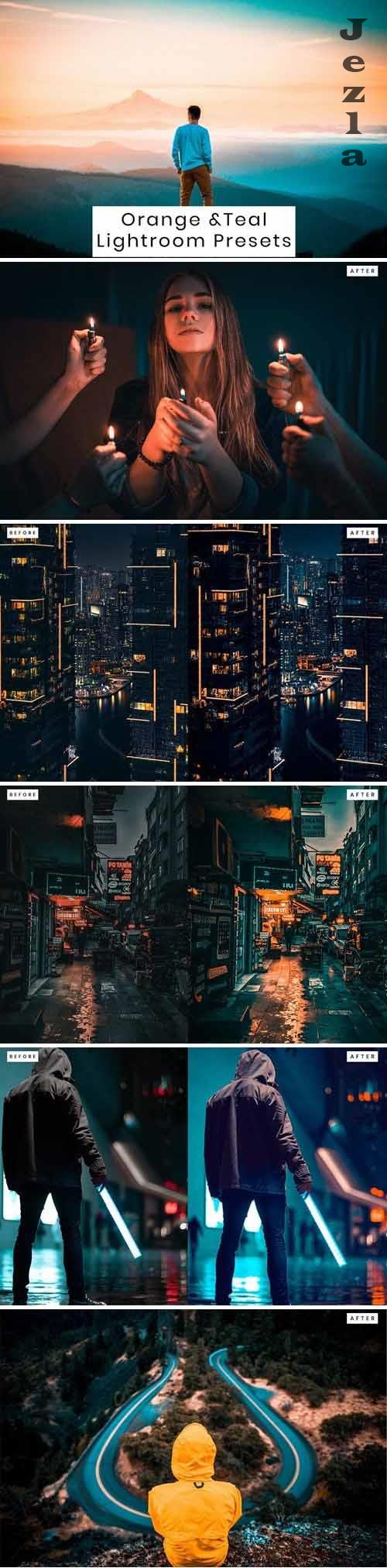 Orange & Teal Lightroom Presets - LLDJA9U
