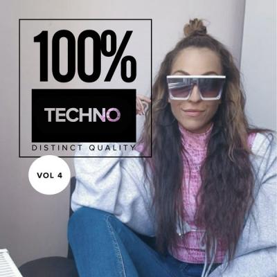 Various Artists - 100% Techno Vol. 4 Distinct Quality (2021)